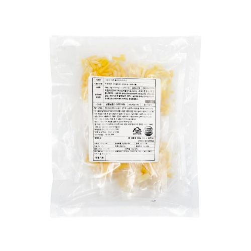 네오스 모짜렐라앤체다치즈 자연 99.5% 500g(냉동) 슈레드 피자치즈